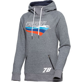 Pullover FLM Damen Hoodie Sarah Grau