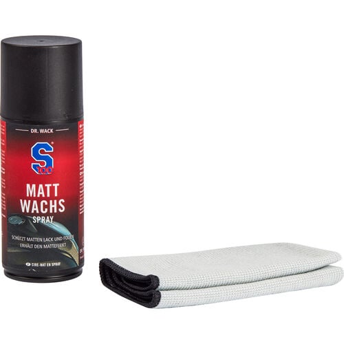 Matt Cire Vaporisateur 250 incl. La Serviette de microfibres S100 Matt Cire Vaporisateur 250 incl. La Serviette de microfibres