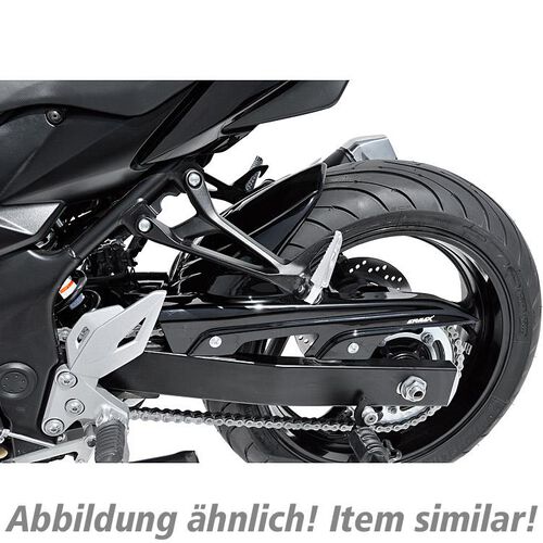 Coverings & Wheeel Covers Bodystyle rear hugger Sportsline at Triumph Tiger 800 black