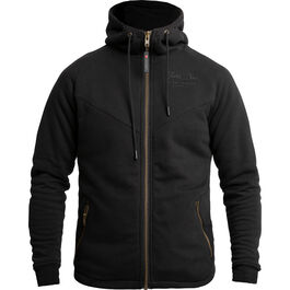 Herren Motorrad Hemden und Pullover John Doe Hoodie V2 Schwarz