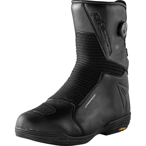 Pharao Delta WP Motorradschnürstiefel lang Motorrad Schuhe & Stiefel Tourer Pharao Delta WP Motorradschnürstiefel lang