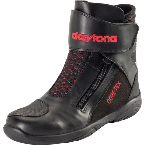 Motorrad Schuhe & Stiefel Tourer Daytona Boots Arrow Vent GTX Motorradstiefel kurz Schwarz