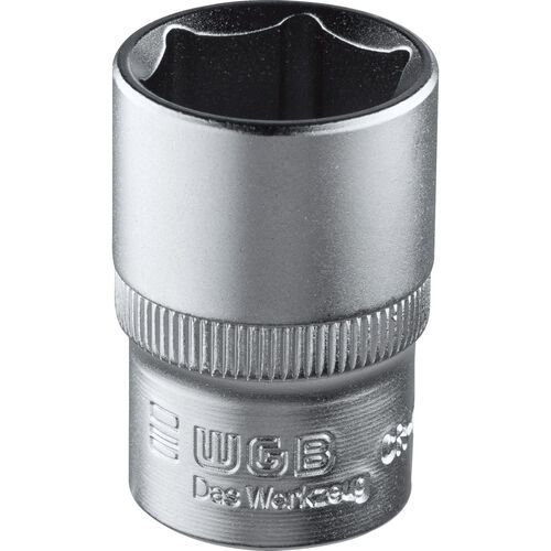 12,5mm (1/2") Steckschlüssel-Einsatz 6-kant WGB 12,5mm (1/2") Steckschlüssel-Einsatz 6-kant