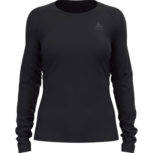 Sous-vêtement fonctionnel Odlo Active F-Dry Light ECO Chemise à manches longues femme Noir
