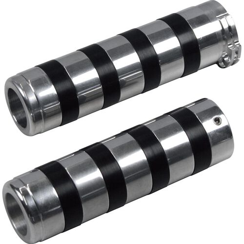 RST Lenkergriffe Rubber-Design Alu für Harley-Davidson