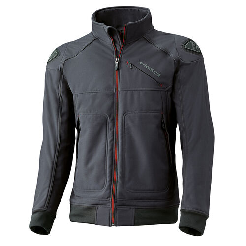 Motorrad Textiljacken Held San Remo Softshell Jacke Grau