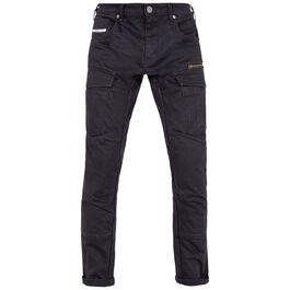 Motorrad Jeanshosen John Doe Defender Mono Cargo Motorradhose Schwarz